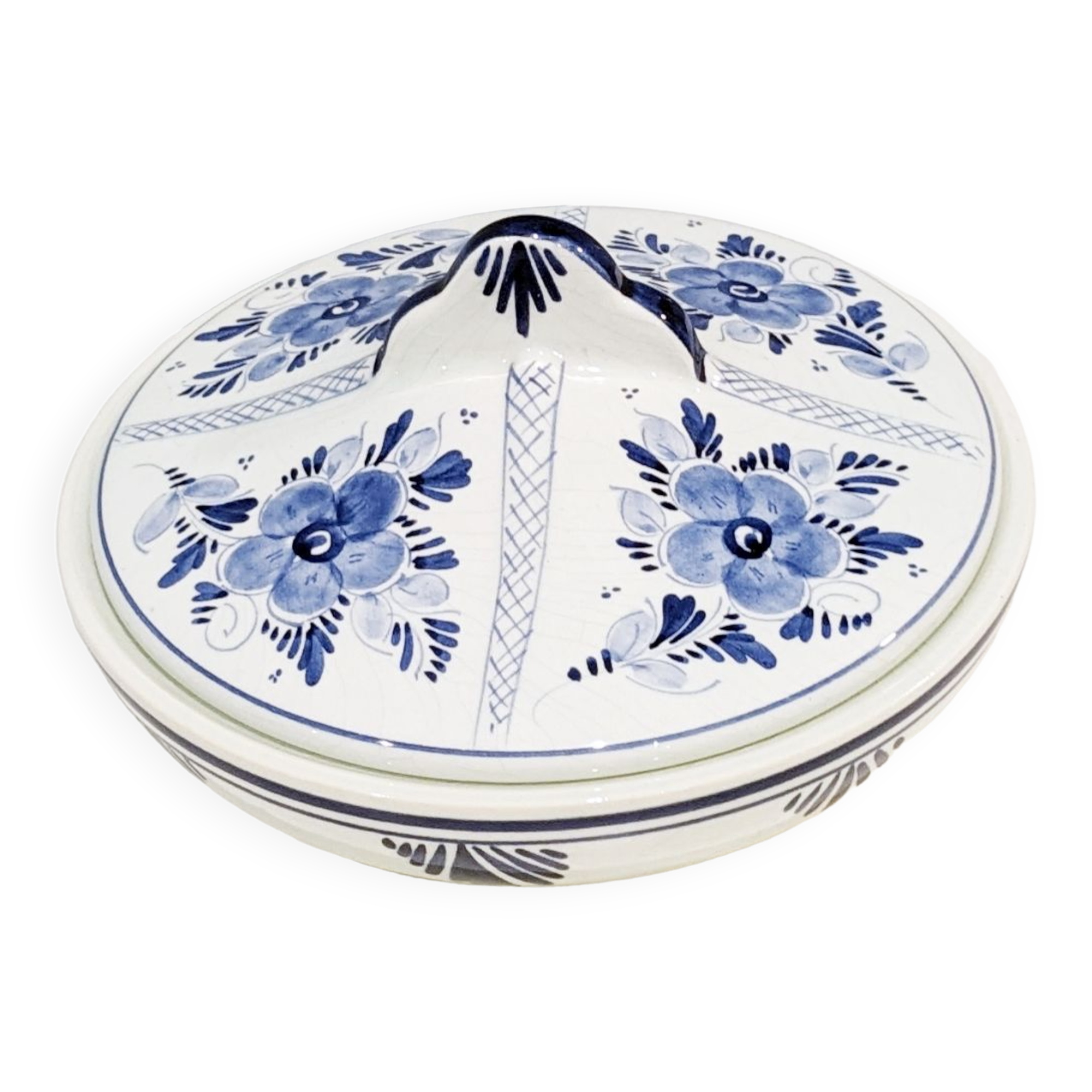 Vintage ceramic box ' 60. Delft. In perfect condition.