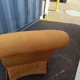 Fauteuil chauffeuse ancienne Napoléon III