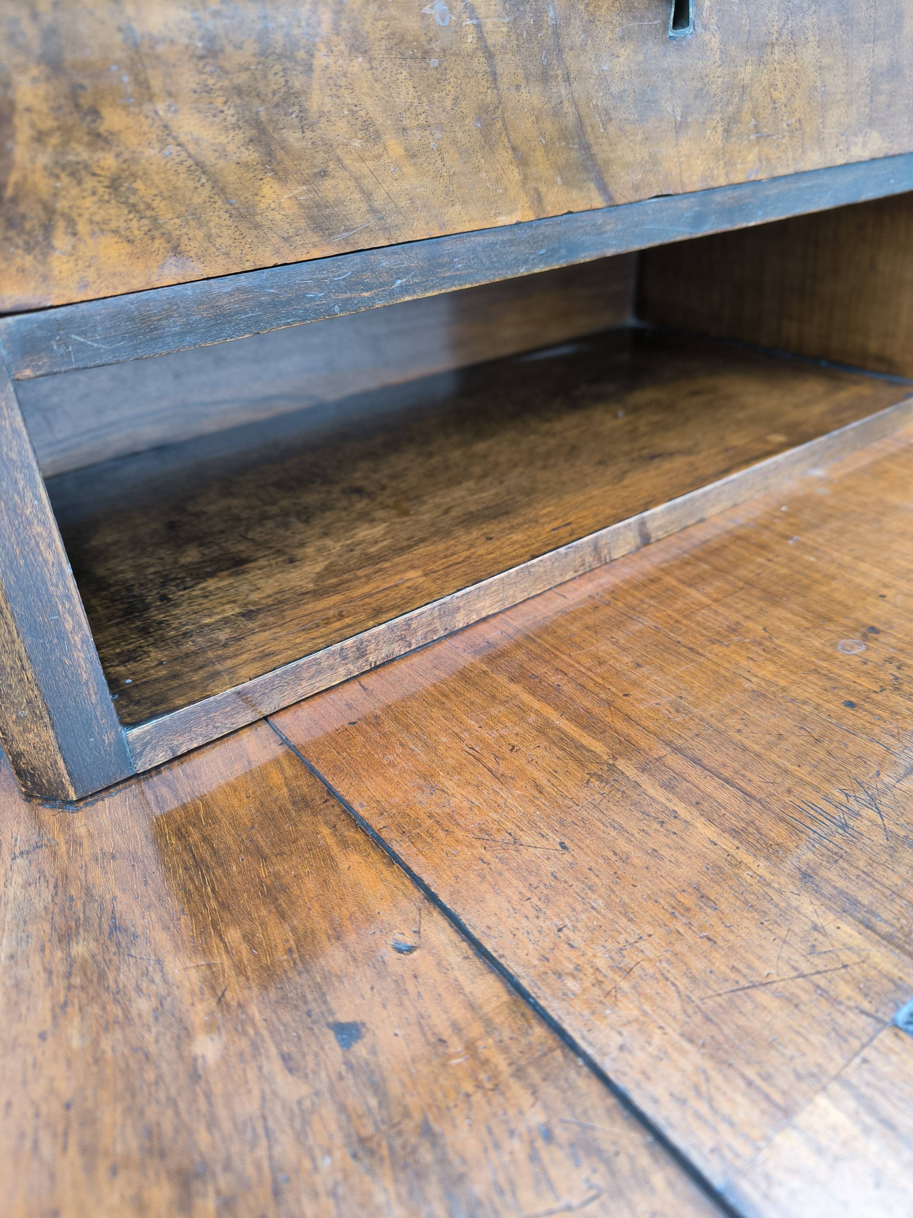 Louis Philippe style stepped flat desk