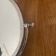 Miroir orientable éclairant vintage, Brot, France art deco