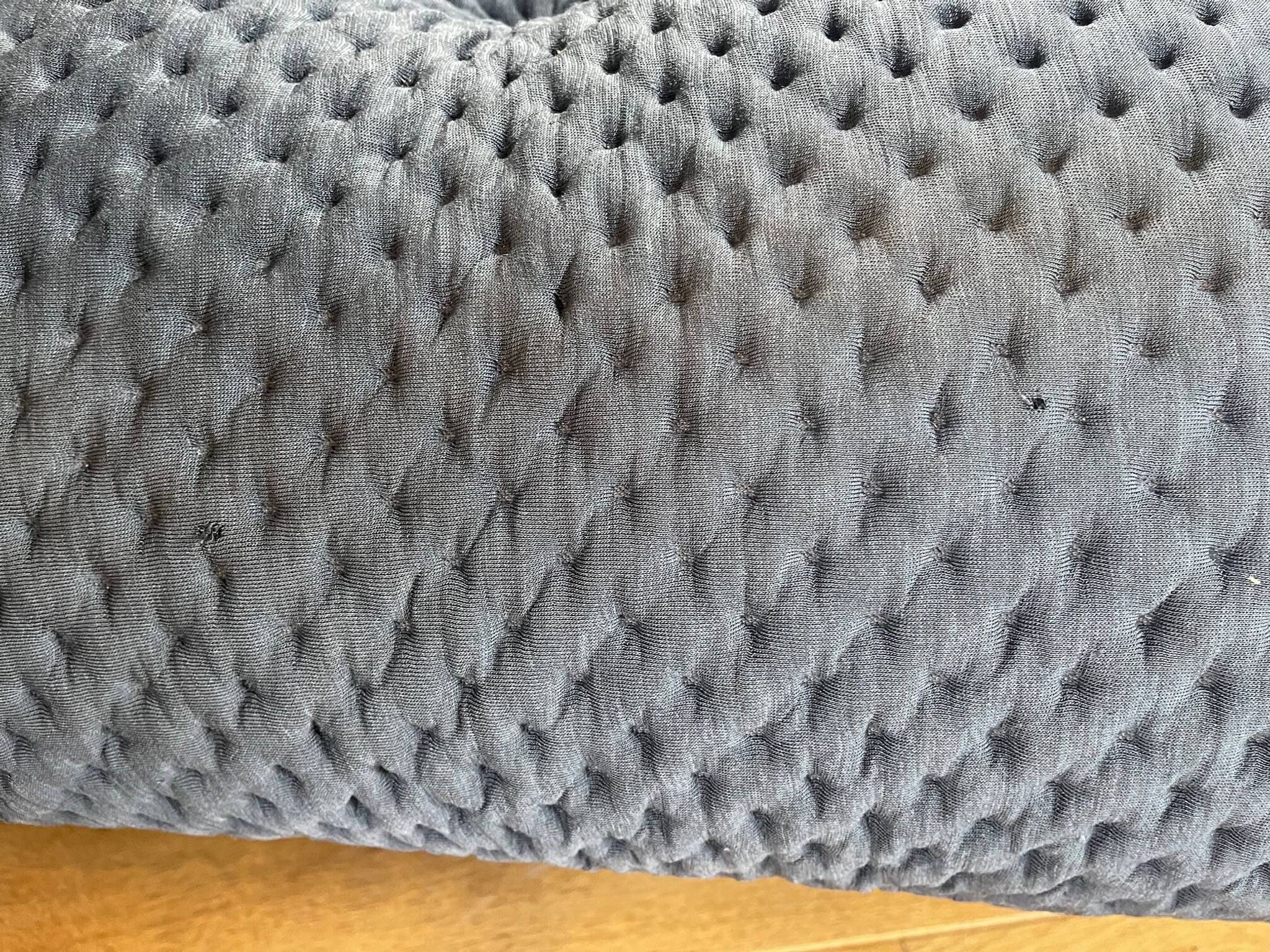 Very large Ploum sofa, 3 seats, high back, anthracite gray, Ligne Roset