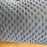 Very large Ploum sofa, 3 seats, high back, anthracite gray, Ligne Roset