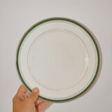 Service of 8 plates Digoin Sarreguemines