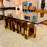 Table à manger design américain années 1970 de Paul Evans