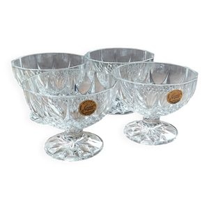 Lot 4 coupes fruits