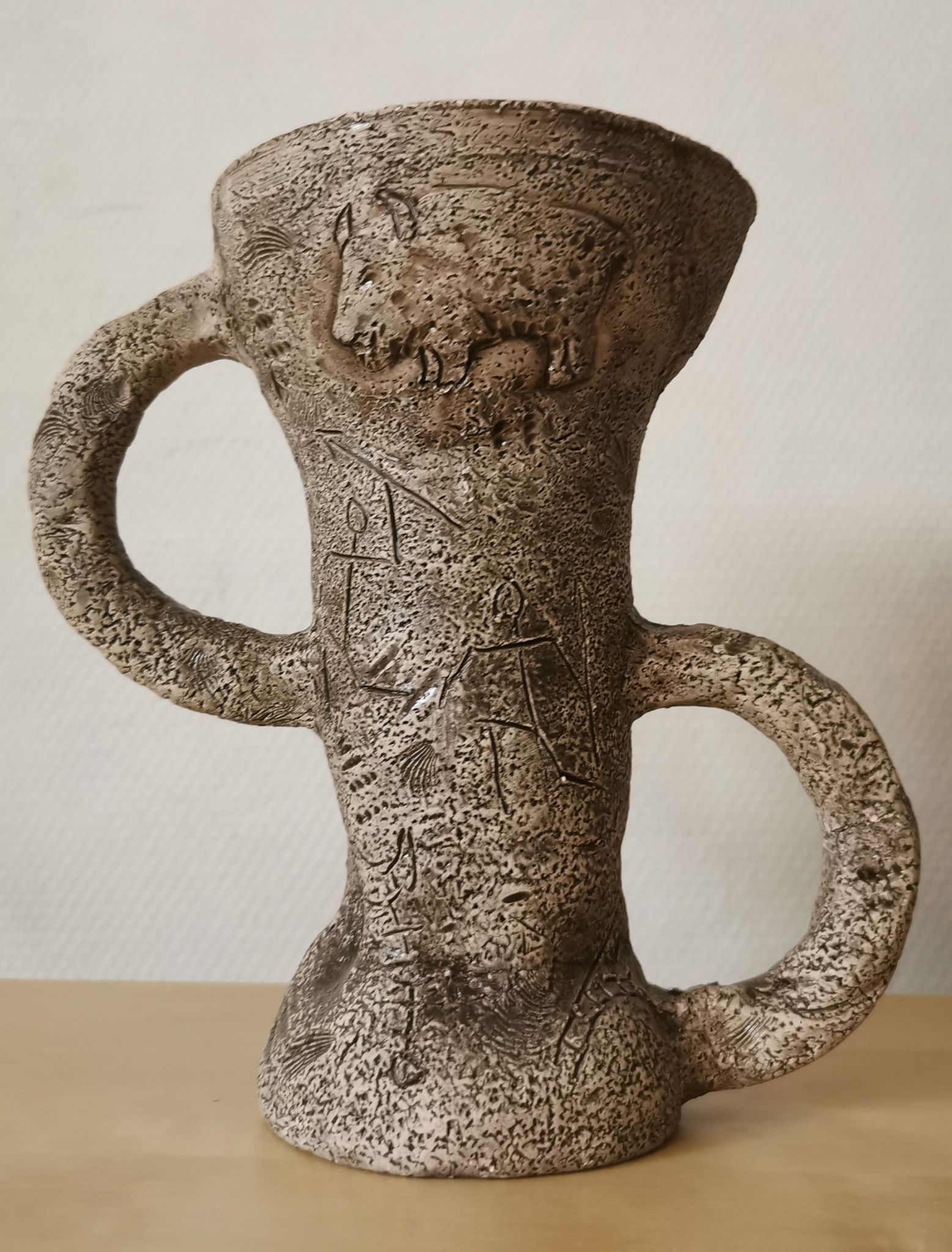 Vase forme libre de Francis Triay