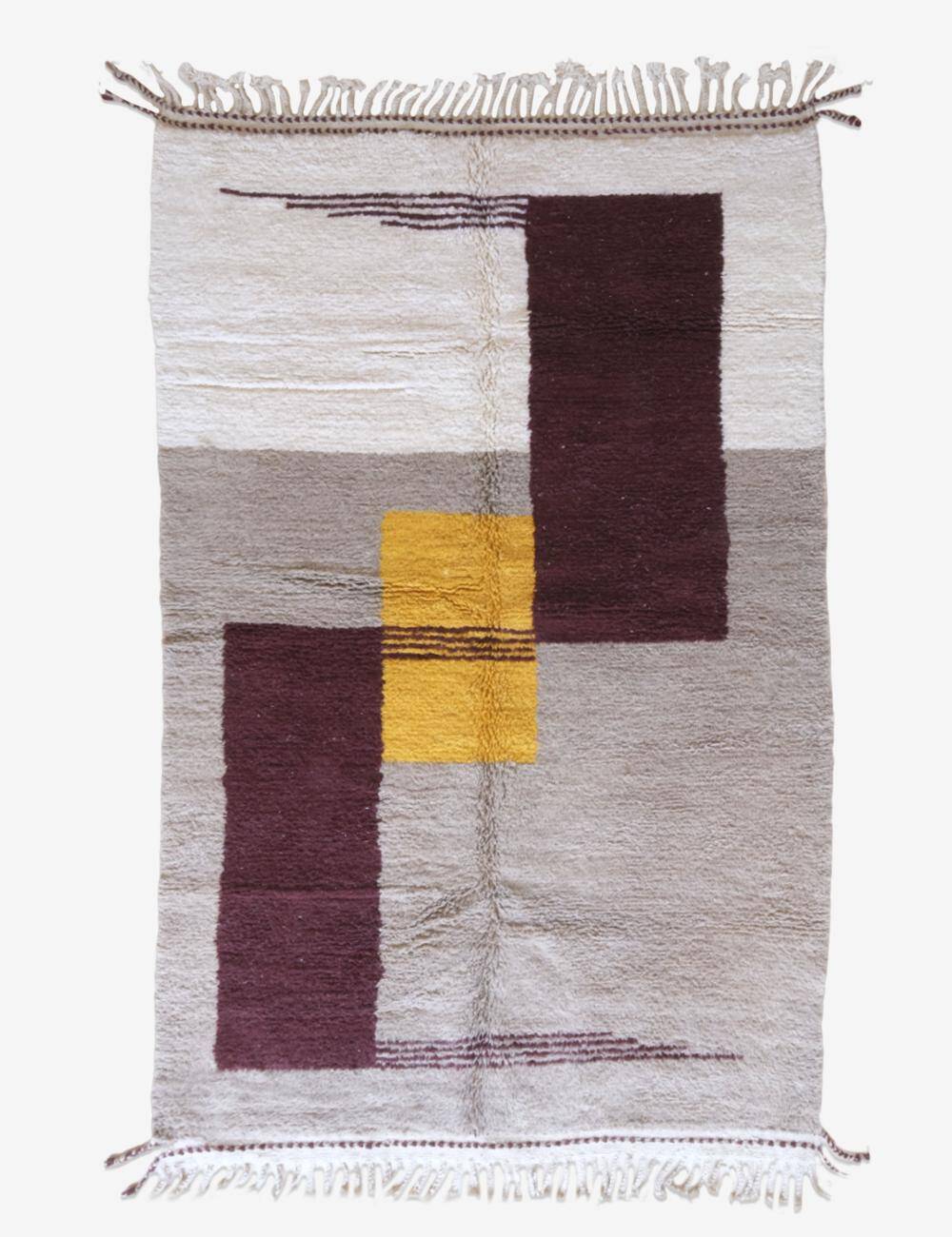 Contemporary wool rug - 293 x 193 cm