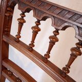 Set of 4 chairs canned 19th style Henry II