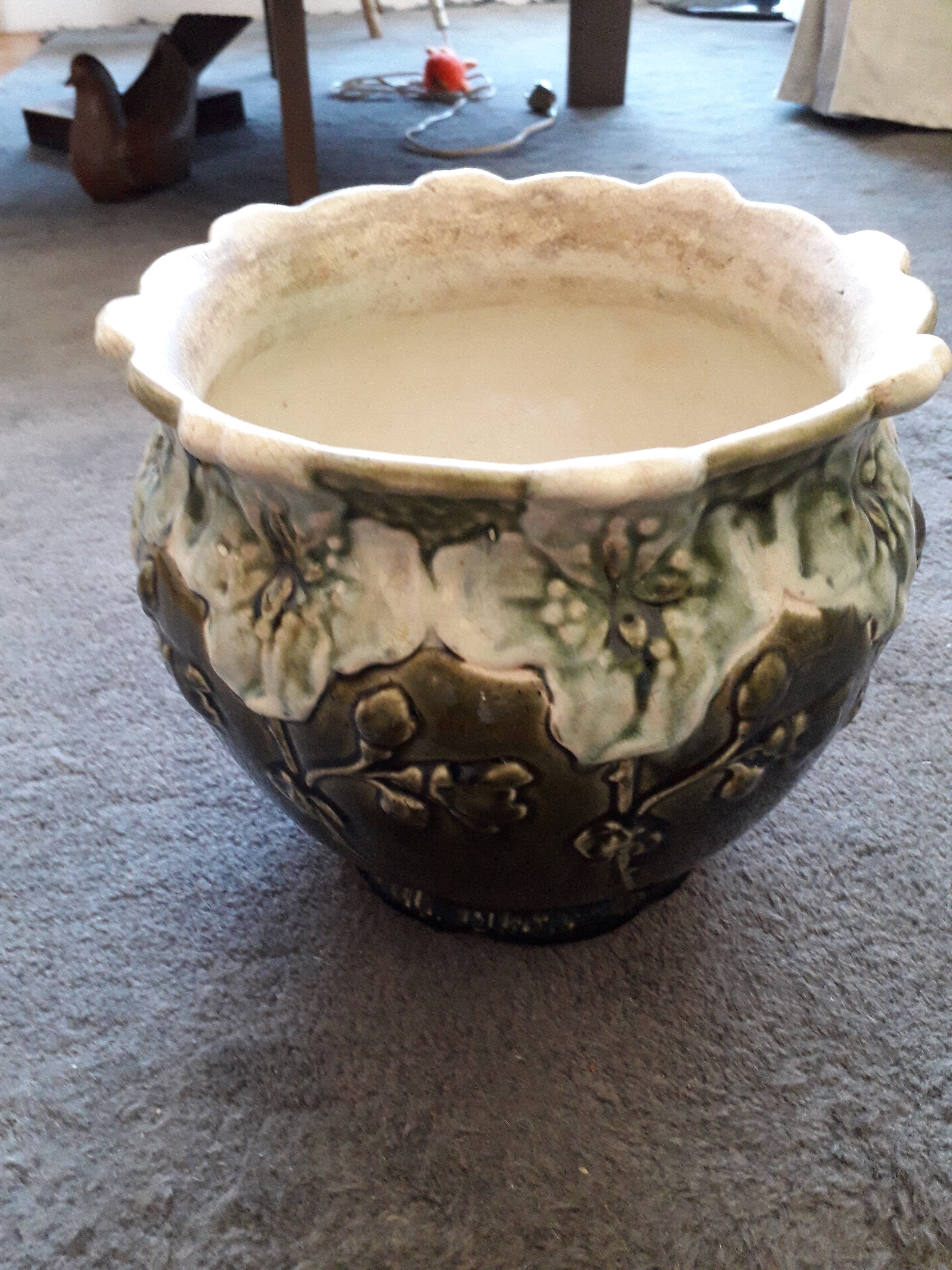 Art-nouveau bubble ceramics