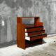 Commode, vintage Scandinavian sideboard attributed to Poul Cadovius.