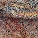 bohemian Berber carpet Boujad salmon in wool