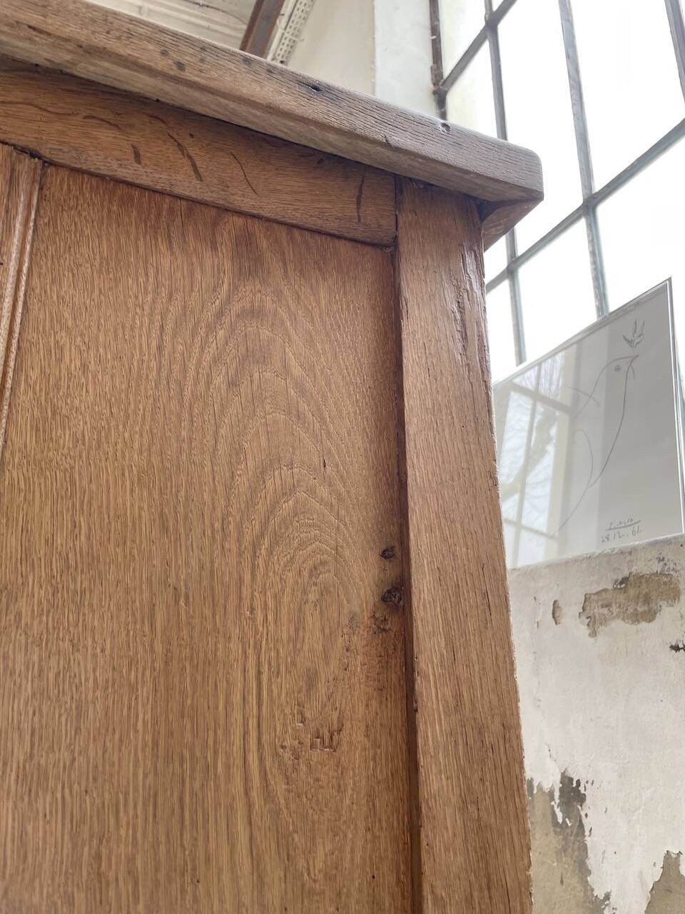 Comptoir en chêne XXL 260 cm