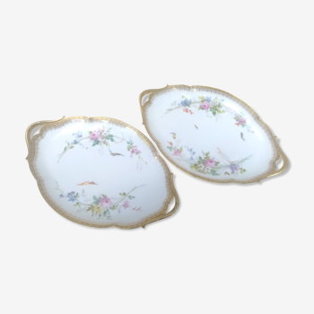 Plats en porcelaine de Limoges