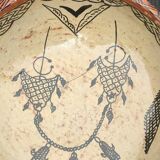 Old Berber craftsmanship salad bowl Kabylie Rif