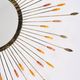Metal sun mirror