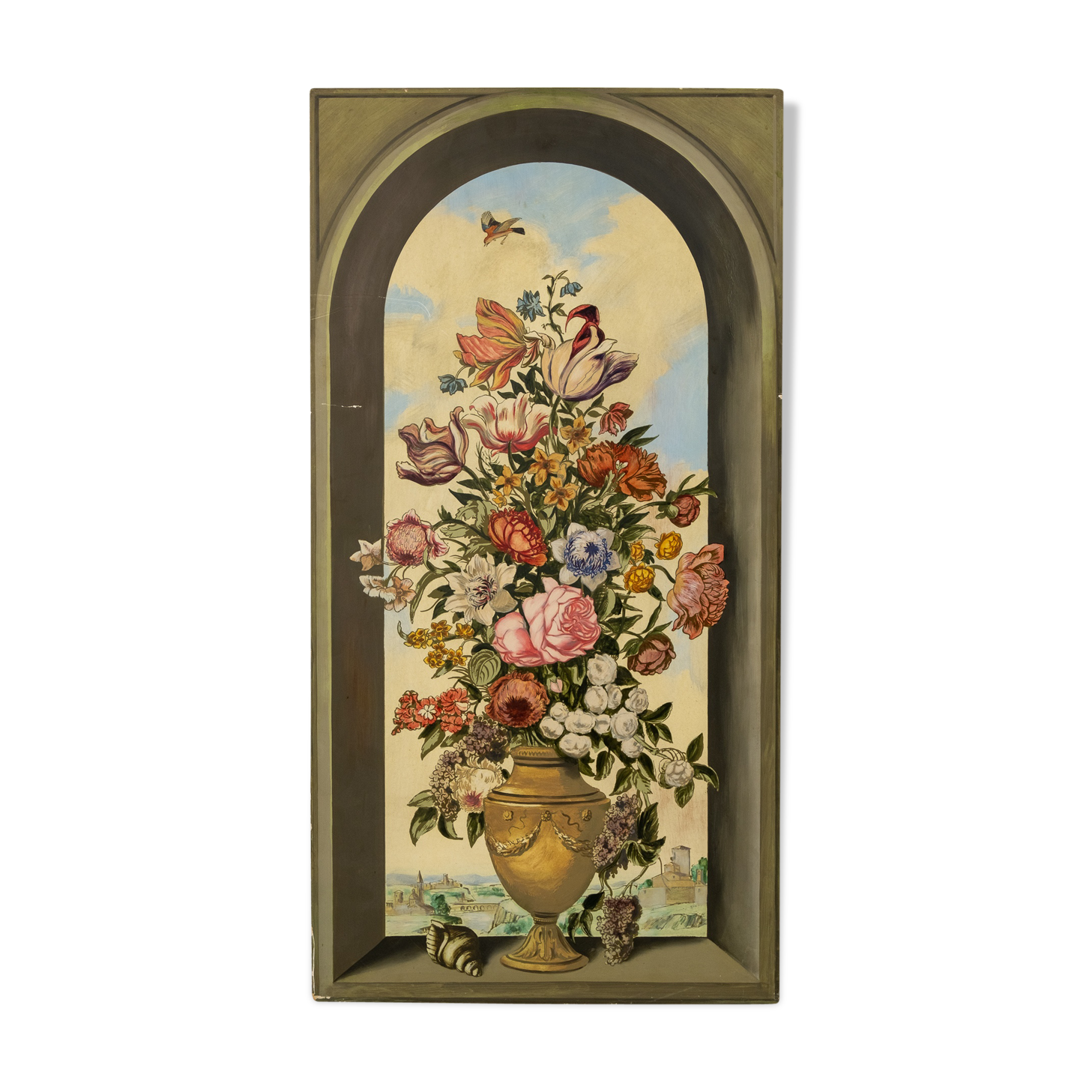 Trompe l'oeil nature morte, Italie