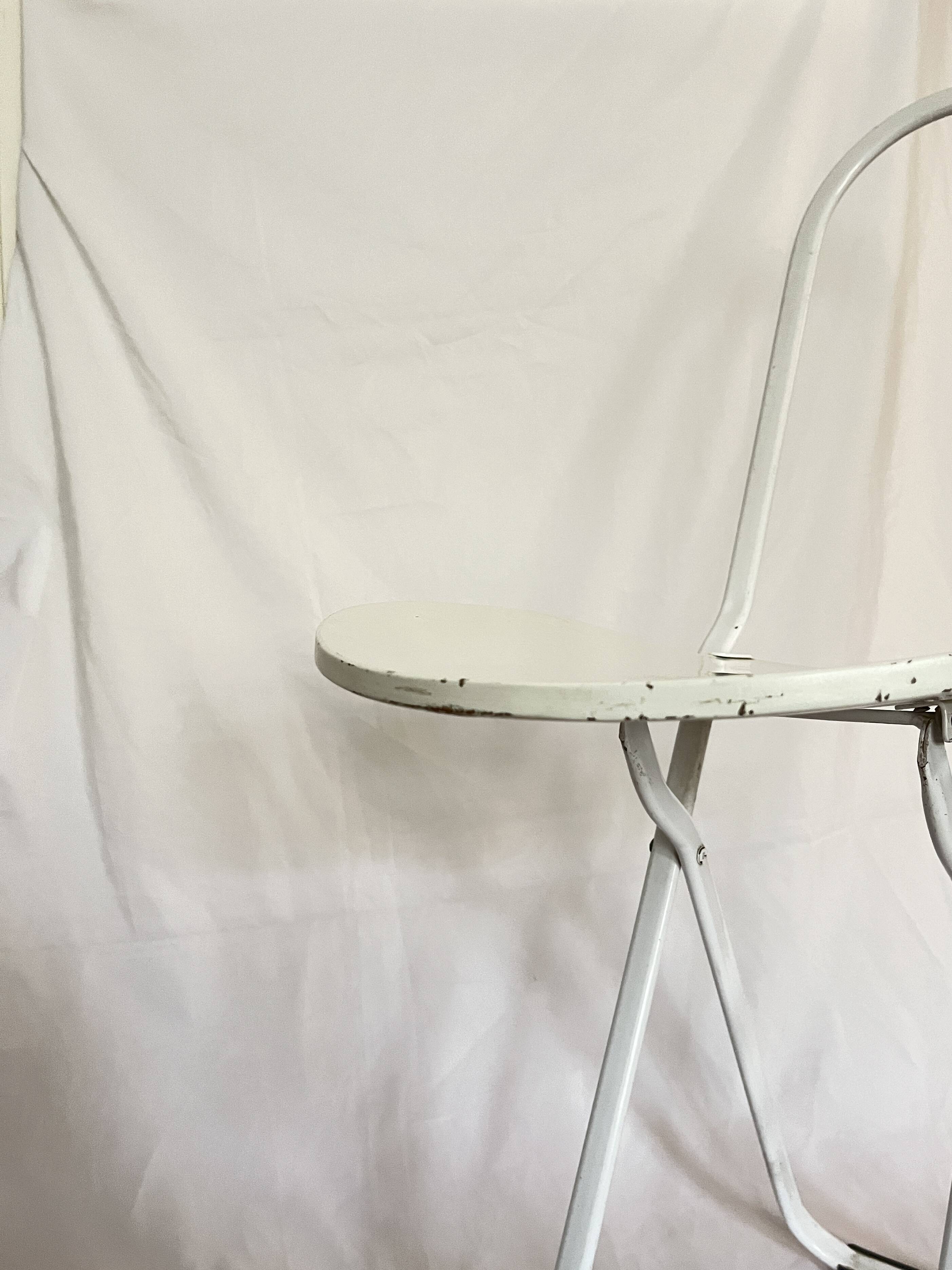 Vintage DAFNE Folding Chair by Gastone Rinaldi for Thema, 1970s Italian Des