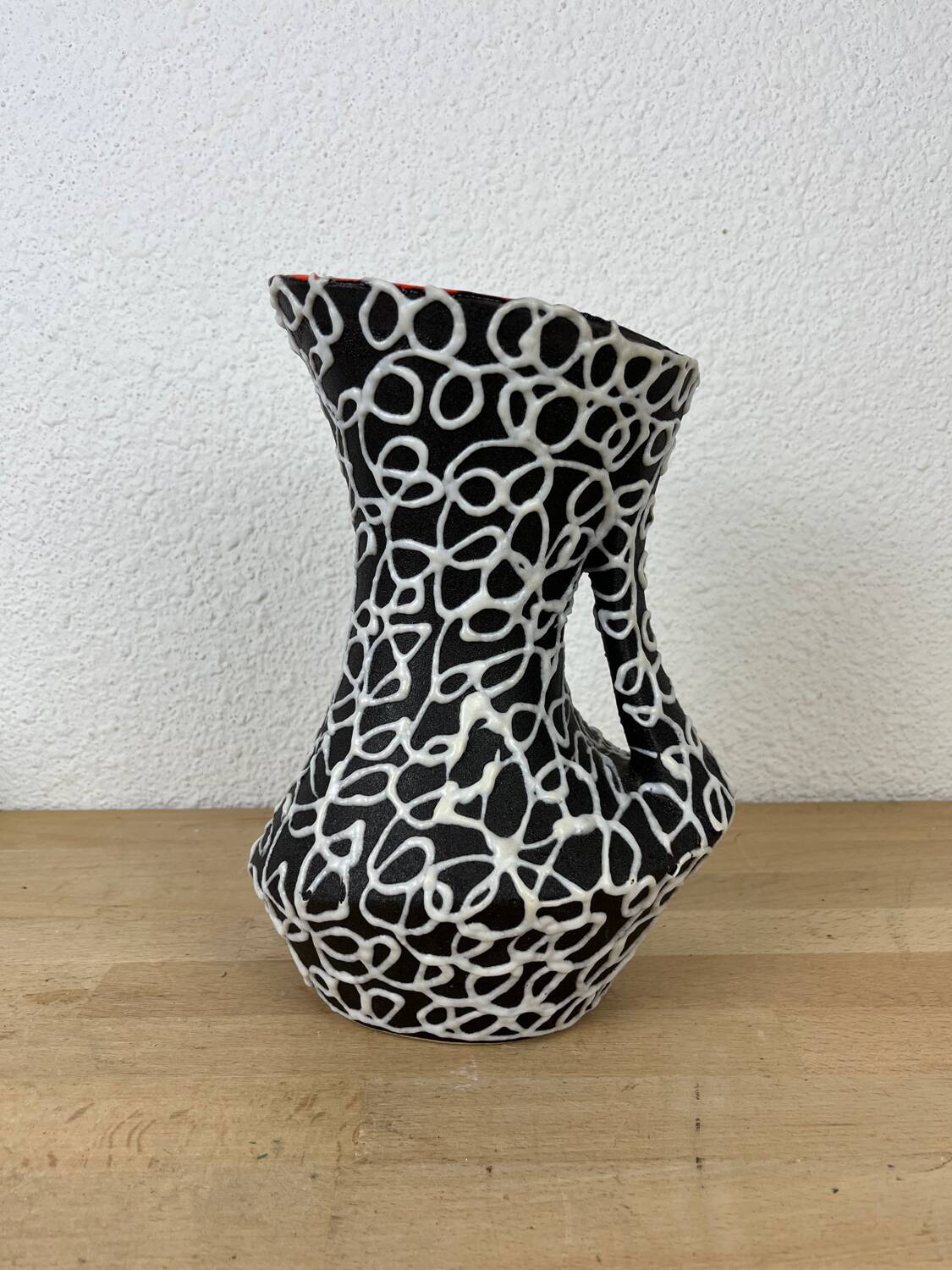 Vintage Vallauris free-form vase