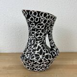 Vintage Vallauris free-form vase