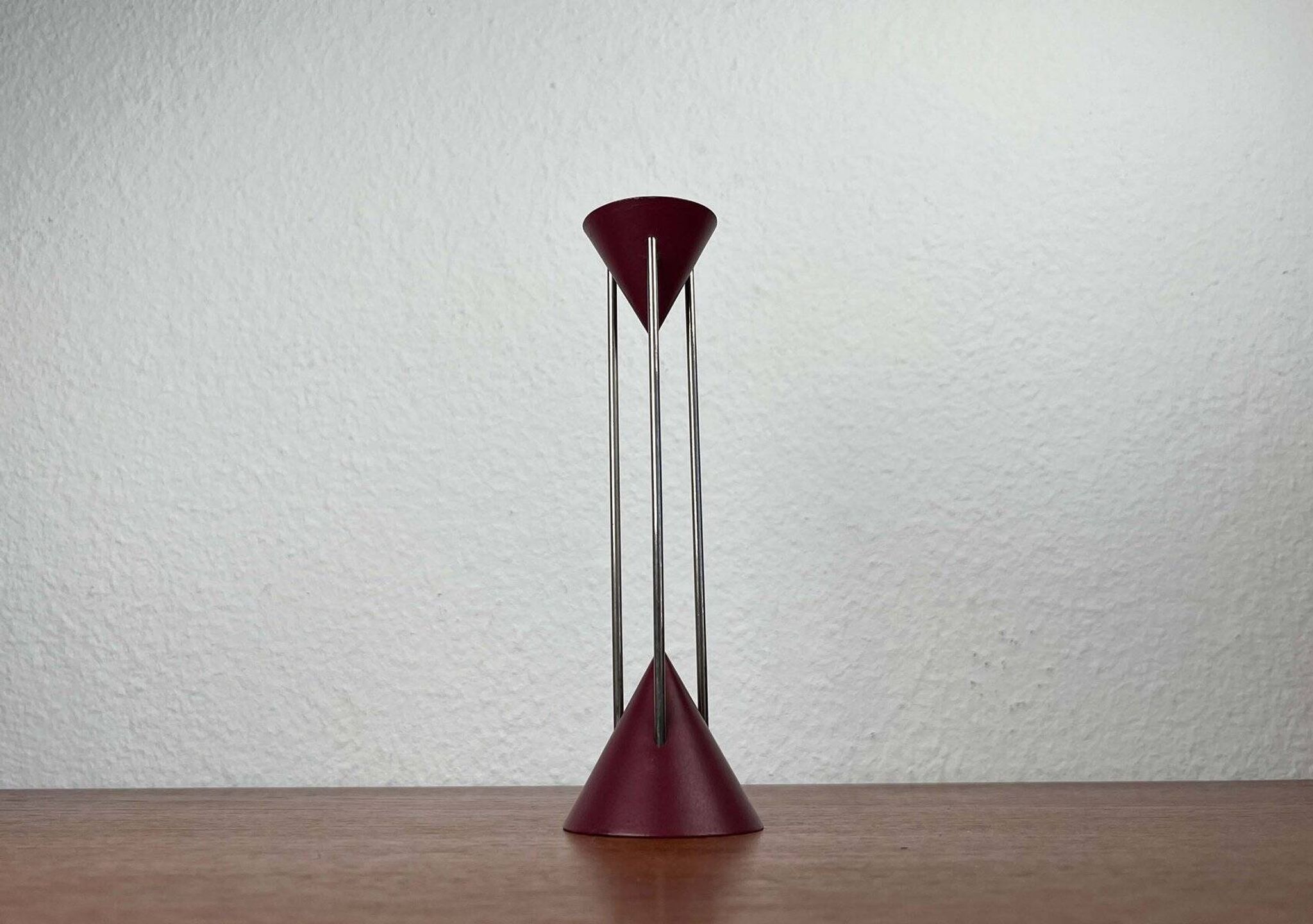 Postmodern candlestick by Markus Börgens for D-Tec, 1980s.