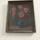 Tableau "Le bouquet de roses pastel" par S. Lamarche