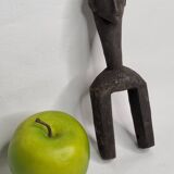 Loom pulley stirrup, 21 cm, traditional African art