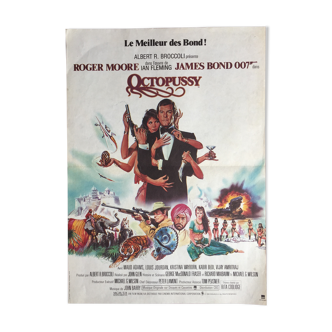 Movie poster "Octopussy" James Bond, 1983