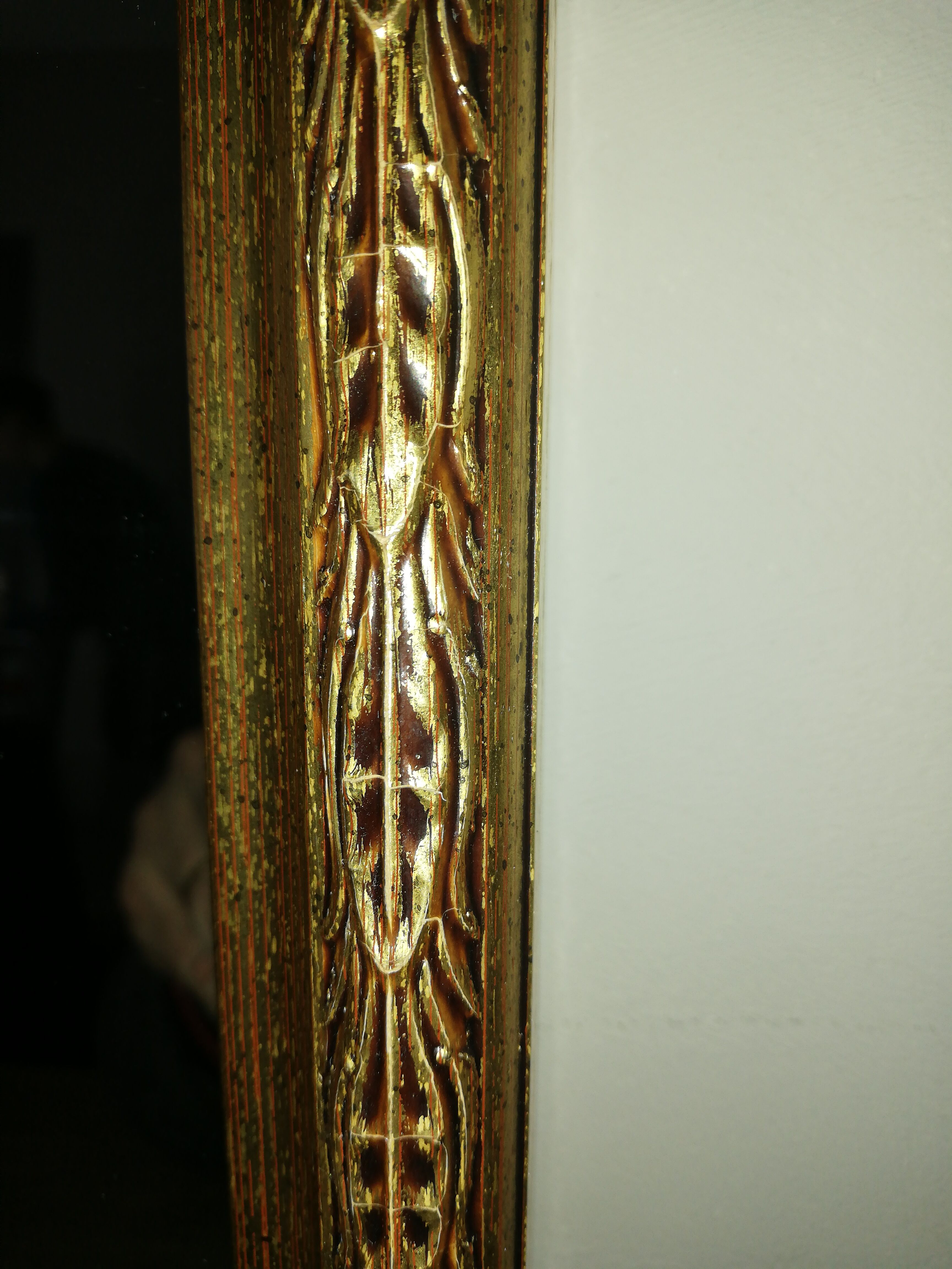 Miroir bois doré - 56x46cm