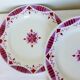 4 flat plates in iron earth from the Moulin des Loups and hamage, Madeleine model 2106197