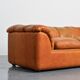 Cocker leather sofa, Bresciani, Poltrona Frau, around 1975