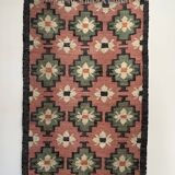 jute-cotton kilim rug, handmade