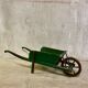 Wooden wheelbarrow