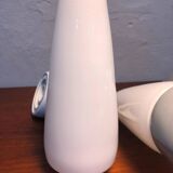 Vintage Ifö of Sweden ceramic bathroom lamps with opaline shades from the 1960s