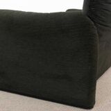 2-seater sofa & footstool maralunga by Vico Magistretti, Cassina