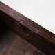 Antique carved Oak Spanish Console Table with Drawers, 18th Century