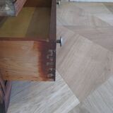 Art Deco chest of drawers - 1950s - mustache-style legs - vintage