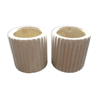 Pair of column pots