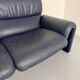 De Sede ds-2011 vintage leather sofa for 2/3 people, 1980s design.