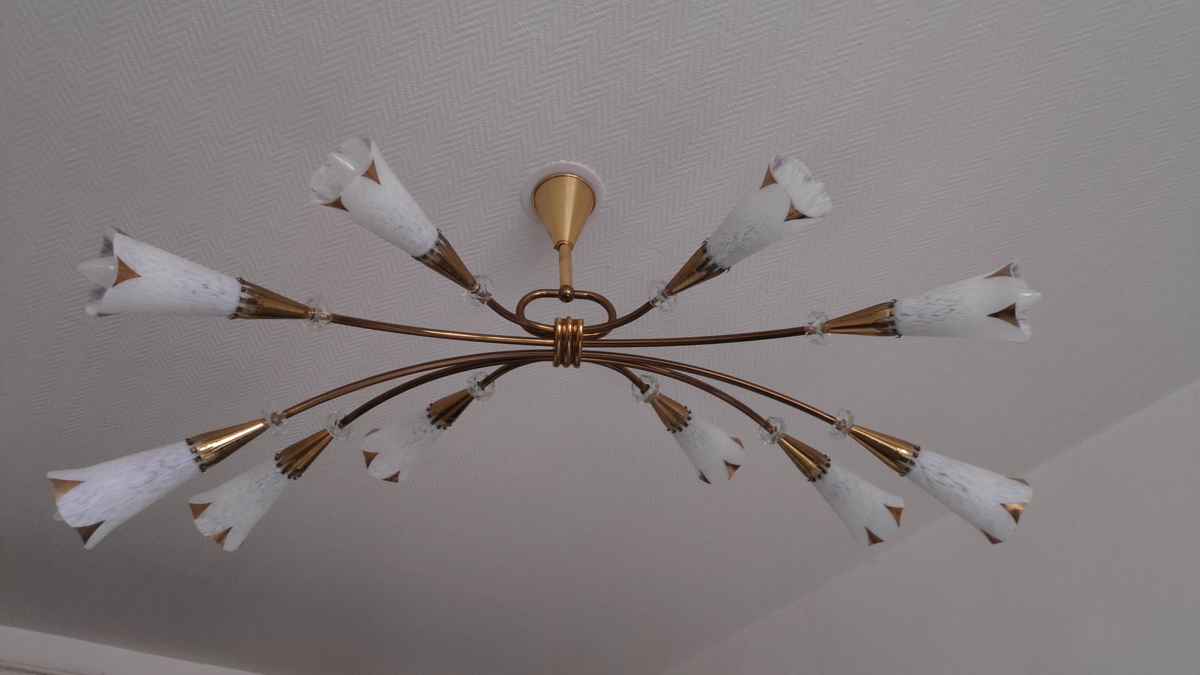 Lustre Lunel 10 fires model Arum