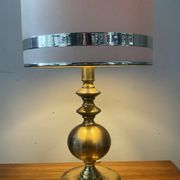 Lampe en laiton des années 60-70
