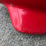 Voilier de bassin ancien en plastique, bateau ancien en plastique