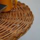 Wicker coffee table