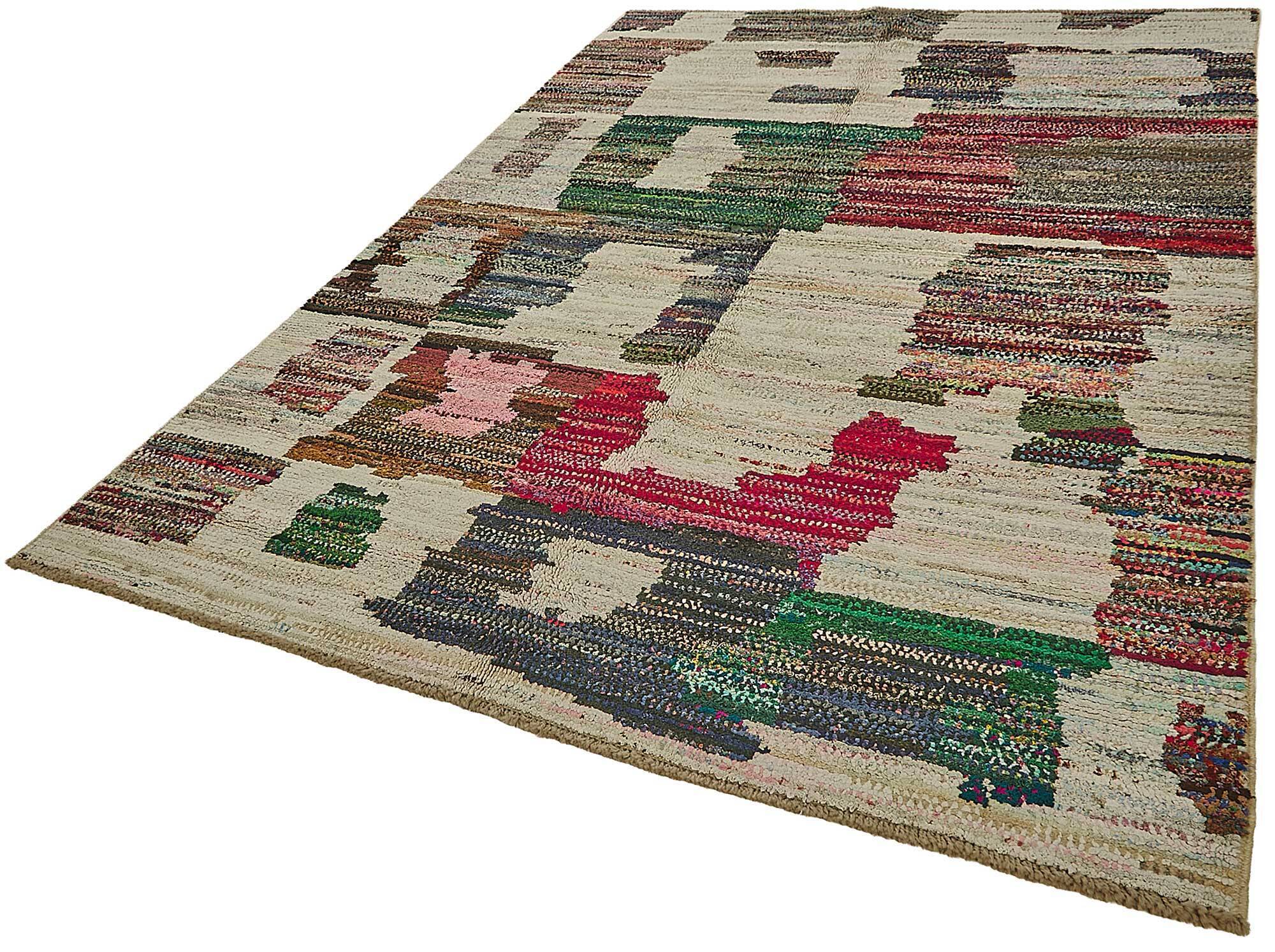 Handwoven Turkish Recycled Boho Rug 200 cm x 301 cm