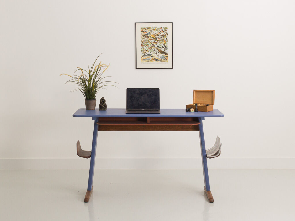 Casala school desk in solid beech, circa 1960