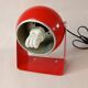 Vintage Red Eyeball Desk Lamp by Veneta Lumi – 1970s/1980s Space Age