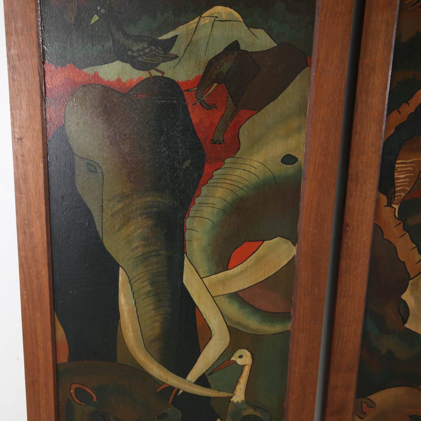 Set of 4 wall panels