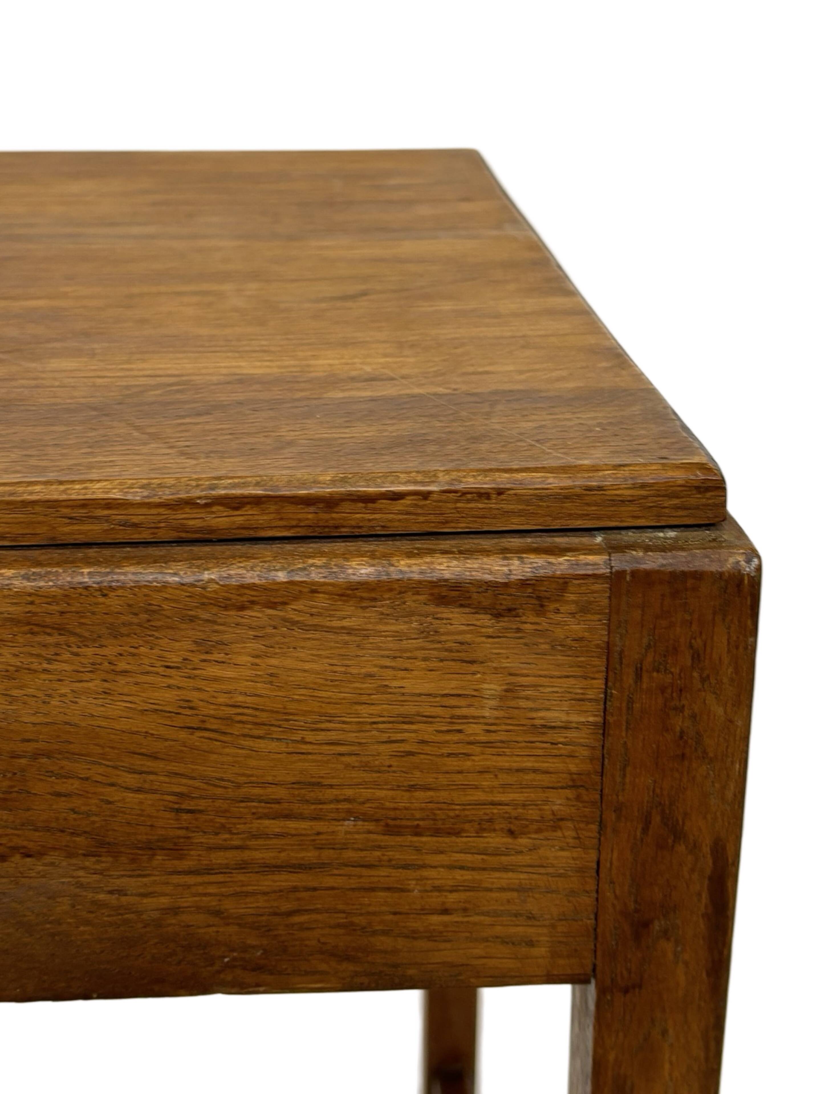 Art Deco Amsterdam School side table hall table