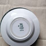 Set of 10 hollow plates