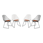 Set of 4 dining chairs SM05 by Cees Braakman & A. Dekker for Pastoe, 1950s.