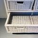 Commode rotin 4 tiroirs